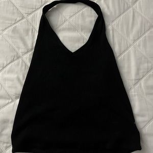 Black and Beige American Eagle halter top, $10 for both